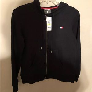 Tommy Hilfiger Women's Zip-Up Logo Hoodie